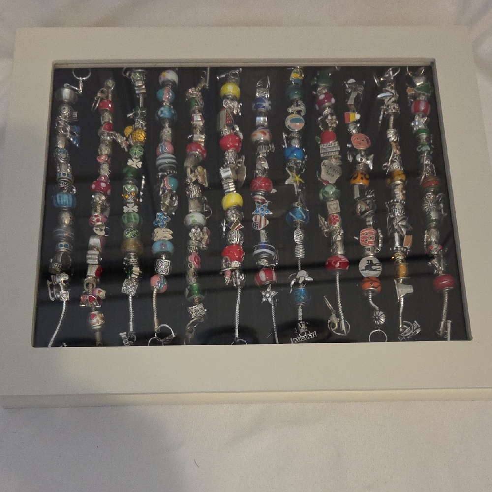 Multi-Color Women’s Charm Bracelet Collection - Assorted Colors